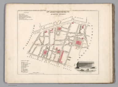 Paris 2 Me. Arrondissement : Quartier Feydeau. (No. 6)