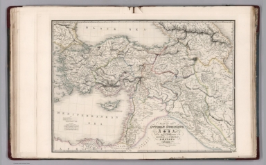 Map of the Ottoman Dominions in Asia