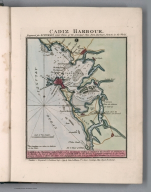 Plate 1 from Vol. 1: Cadiz Harbour