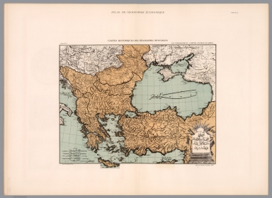 Planche 2: Carte No. 7: Les possessions de l'Empire Ottoman en Europe