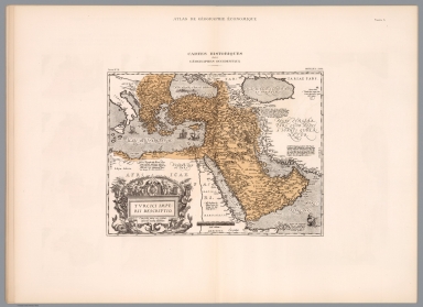 Planche 5: Carte No. 18: Cartes historiques des geographes Occidentaux