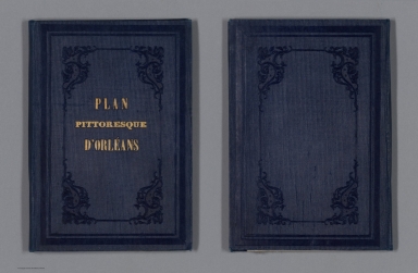 Covers: Plan pittoresque de la ville d'Orleans, en 1843