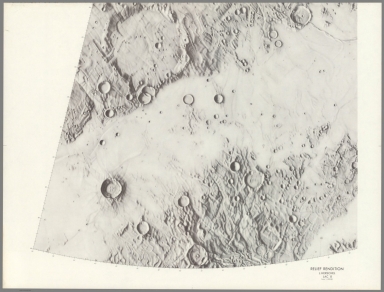 LAC 11 J. Herschel Relief Rendition Lunar Astronautical Chart series
