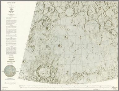 LAC 13 Aristoteles Lunar Astronautical Chart series