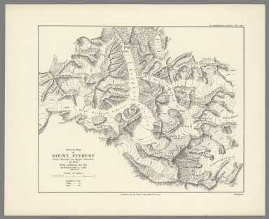 Browse All : Separate Map of Himalayas - David Rumsey Historical