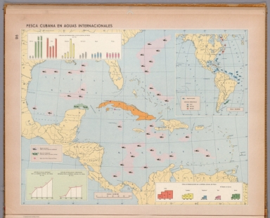 Pesca Cubana en aguas internacionales - David Rumsey Historical
