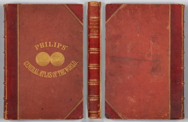 Covers: Philips' general atlas of the world. - David Rumsey