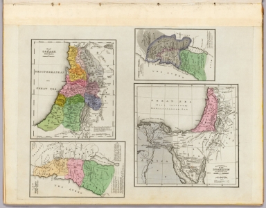 Browse All : Atlas Map of Israel - David Rumsey Historical