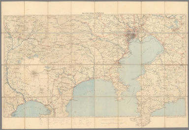 Browse All : Separate Map of Tokyo (Japan) - David Rumsey