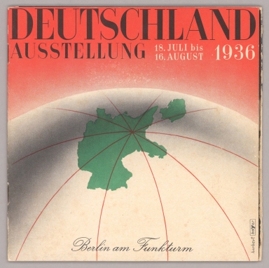 アート・デザイン・音楽 Bauen im Nationalsozialismus: Bayern Covers: Deutschland Ausstellung. 18. Juli bis 16. August 1936