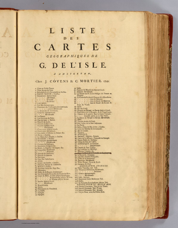 Contents: Atlas nouveau.