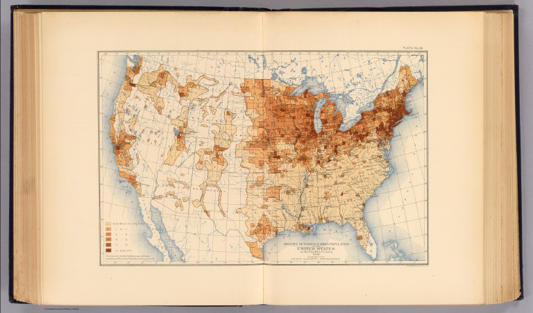 61. Density foreign born.
