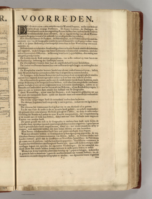 Text Page: Atlas nouveau.