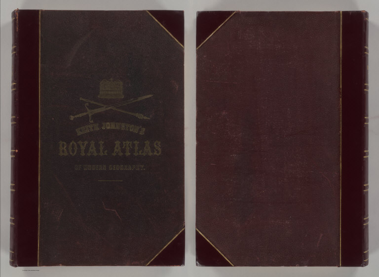Covers: Royal Atlas of Modern Geography.
