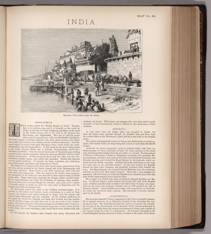 Text Page: India, Map No. 34