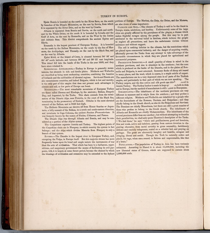 Text: Turkey in Europe.