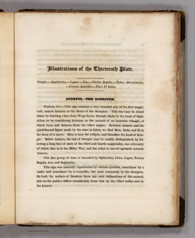 Text Page: Scorpio - the Scorpion.