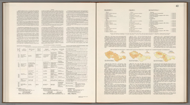 Text: (Agricultural Production Types - Continued.) Crops I.