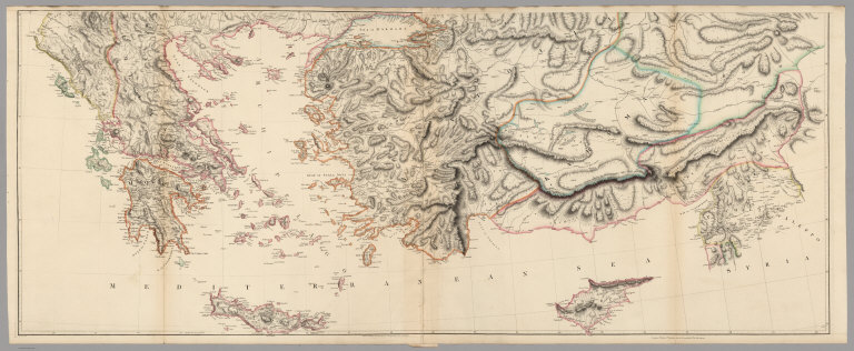 Lower Sheet: A Map of the Environs of Constantinople.