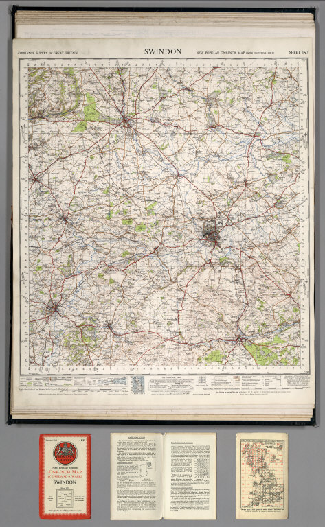 Sheet 157. Swindon.
