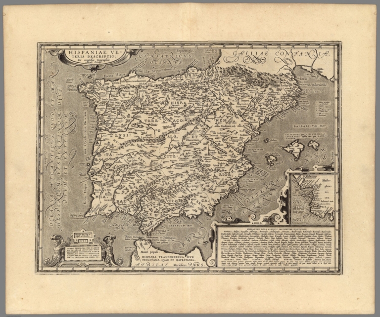 (x) Hispaniae Veteris Descriptio.