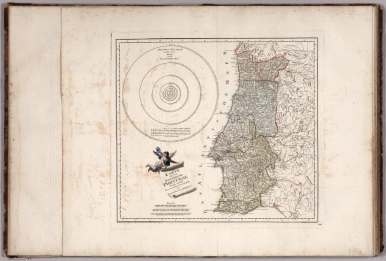 VIII. Karte von konigreiche Portugal