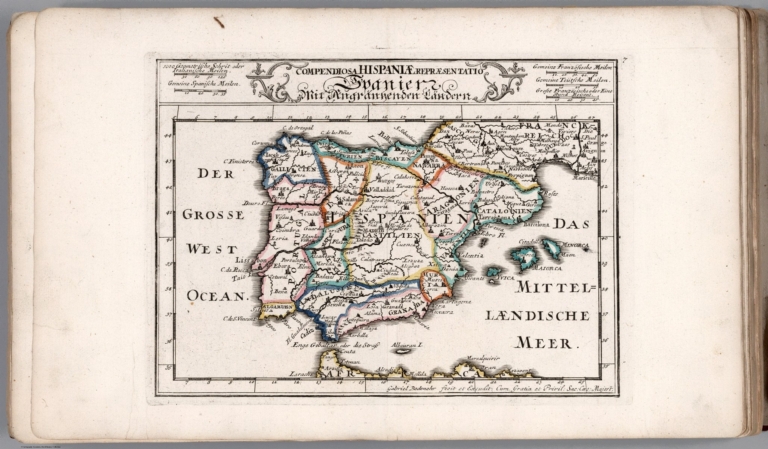 Compendiosa Hispaniae Representatio : Spanien