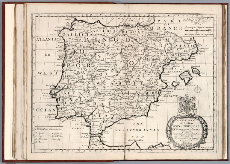 A new map of Iberia Europaea alias Celtiberia, or Ancient Spain