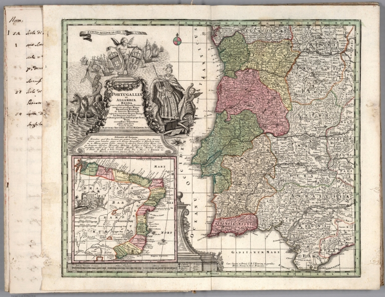 2. Portugalliae et Algarbiae Regna ... Bresiliae Regnum.