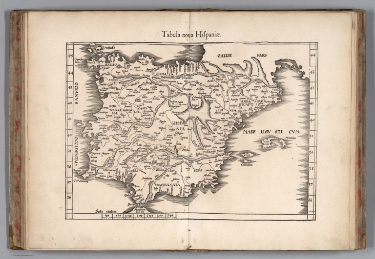 Tabula noua Hispaniae