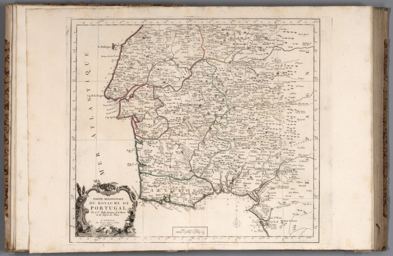 6. Partie Meridionale du Royaume de Portugal.