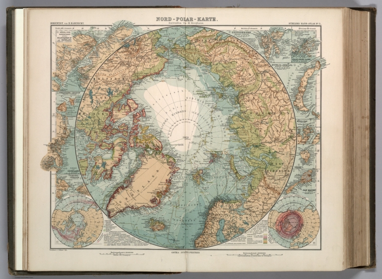 Nr. 5. Nord - Polar - Karte.