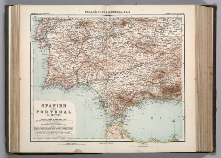 Nr. 34. Pyrenaeische Halbinsel, Bl. 3. ... von C. Vogel.