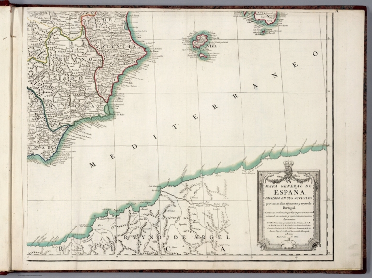 A. Mapa General de Espana
