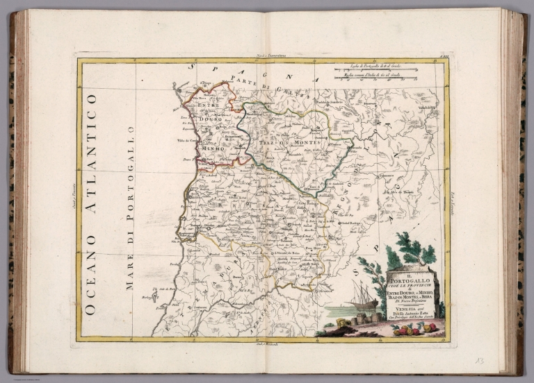 Il Portogallo cioe le provincie di Entre Douro