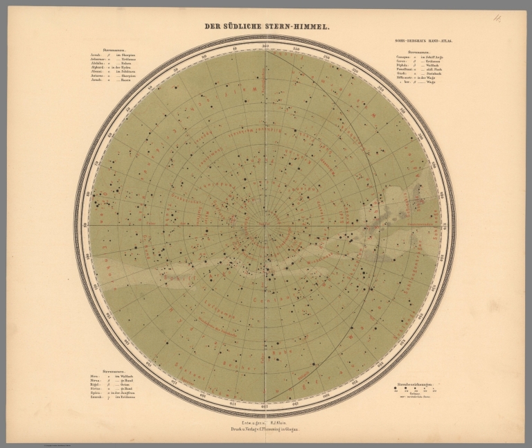 No. 4. Der Sudliche Stern-Himmel