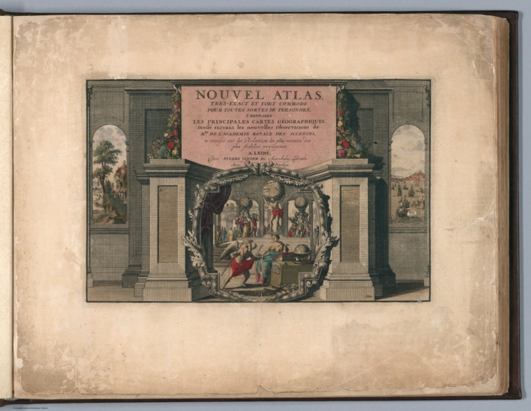 Title Page: Nouvel Atlas, trees-exact et fort commode pour toutes sortes de personnes