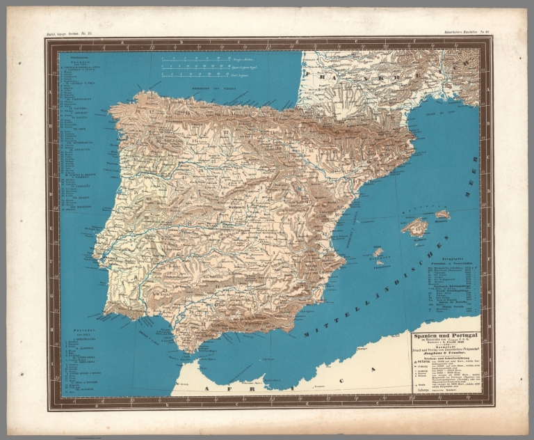 No. 62. Spanien und Portugal.