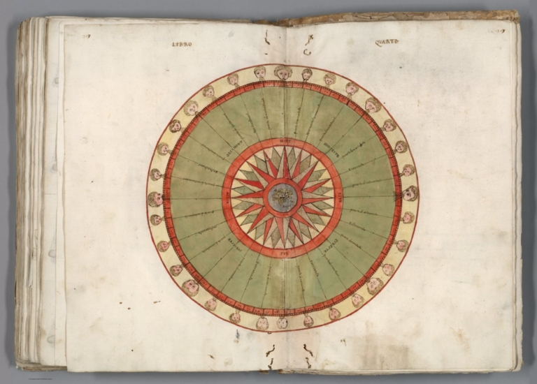 (Wind Chart). Libro Quarto.