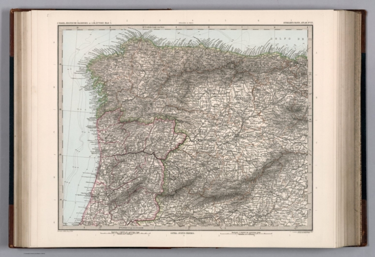 33. Spanische Halbinsel in 4 Blaettern, Blatt 1.