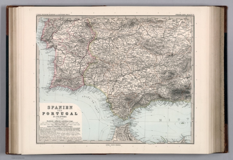 35. Spanische Halbinsel in 4 Blaettern, Blatt 3.