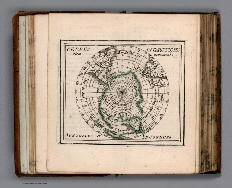 Terres dites Antarctiques autrement Australes et Inconnues.
