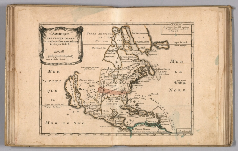 Amerique Septentrionale et les Terres Polaires Arctique