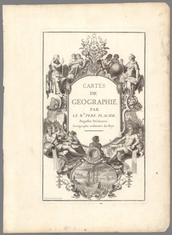 Title Page: Cartes de geographie