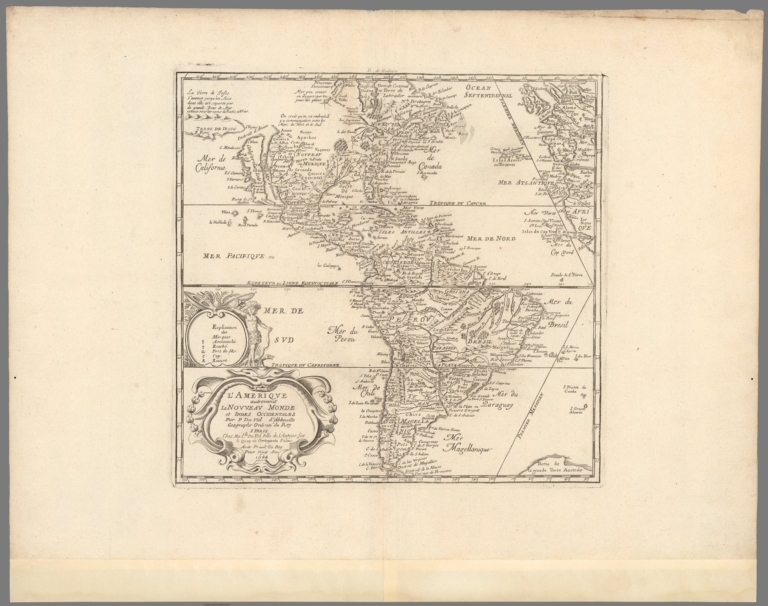L'Amerique autrement le Nouveav Monde et Indes Occidentales