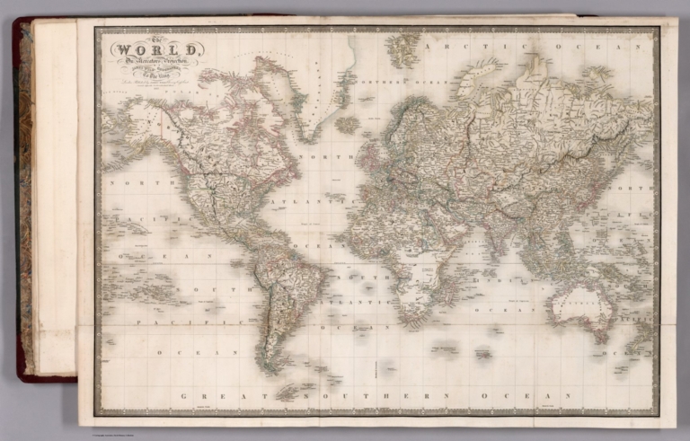 The World on Mercators projection