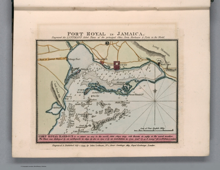 Plate 3 from Vol. 1: Port Royal in Jamaica
