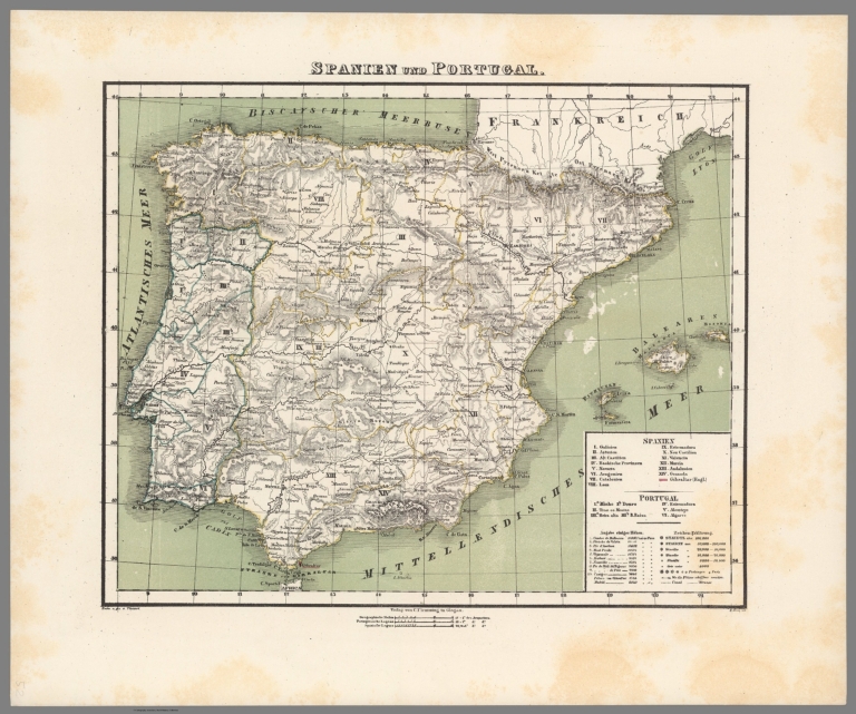 No. 52. Spanien und Portugal.