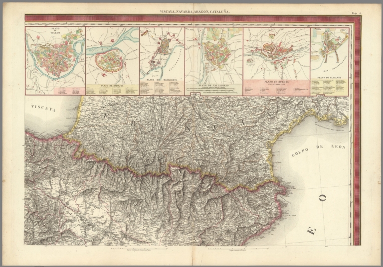 Hoja 2. Viscaya, Navarra, Aragon, Cataluna