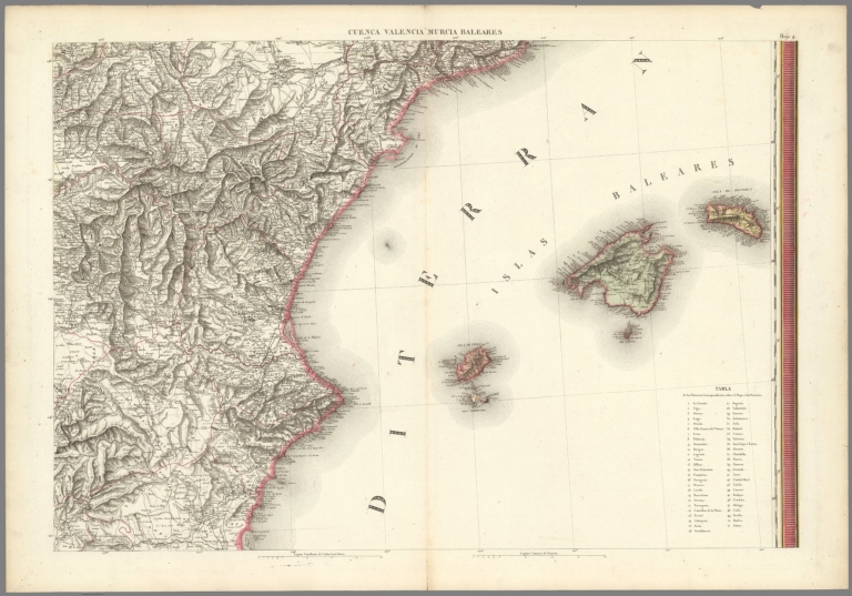 Hoja 4. Cuenca Valencia MurciaBaleares